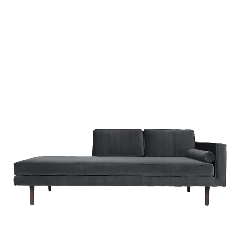 Sort Chaiselong Wind Magnet Sofa