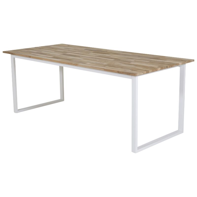 Hvid Cirebon Teaktræ Flere Varianter Venture Design Spisebord - 7350107087057