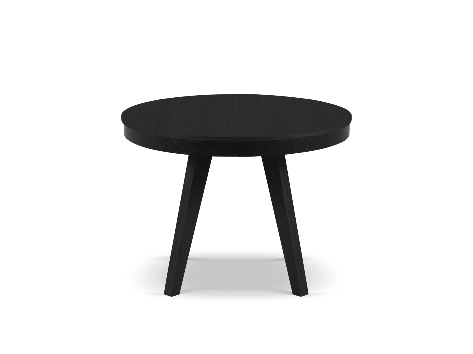 Sort Ludia Tillægsplader Rund Egefinr 100 200x100x74 Micadoni Spisebord - 5905389375945