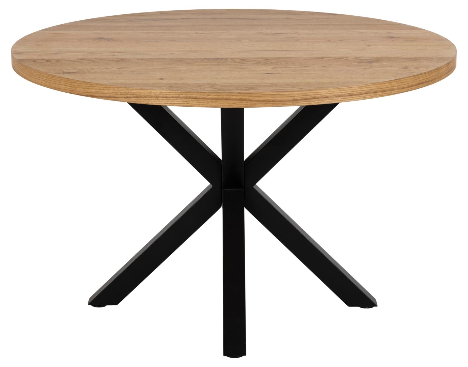 Sort Heaven Rund Natur Vild Fin Metal Ø120 Act Nordic Spisebord - 5713941235916