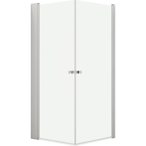 Match Brusehjørne Model Tower 89x89 Frostet Glas Satin Dansani Reol