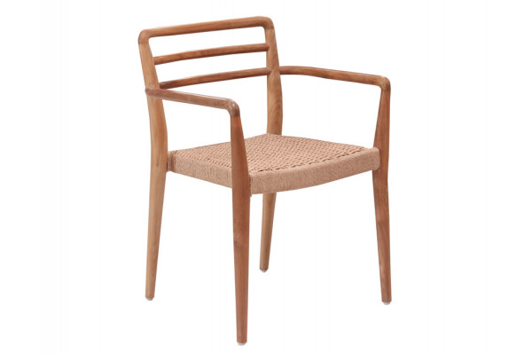 Dasa Teak Naturfv Sæde Classic Teak Spisestol