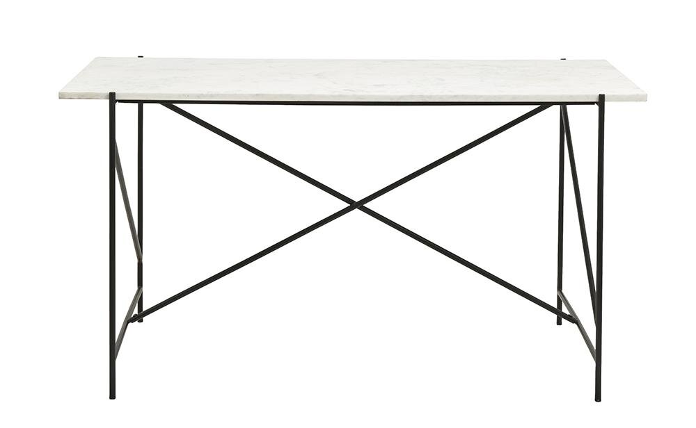 Hvid Dee Sort 142 Nordal Spisebord - 5708309161594