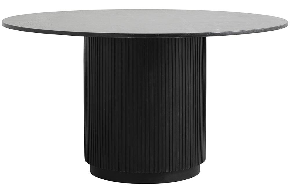 Sort Erie Rundt TrÆ Marmor 140 Nordal Spisebord - 5708309162935
