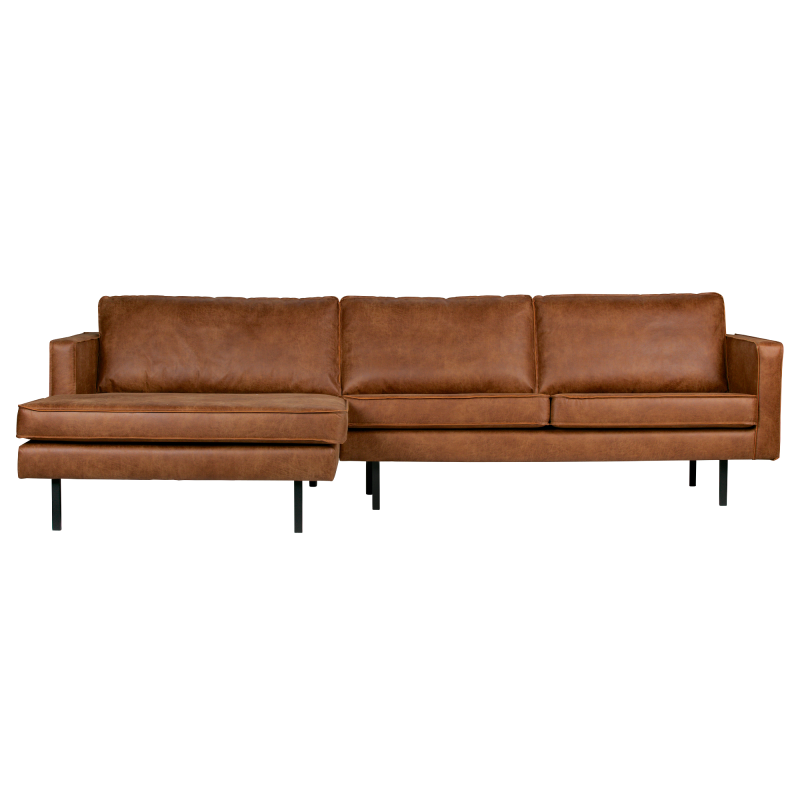 Cognac Rodeo Chaiselong Venstrevendt Bepurehome Sofa - 8714713083114
