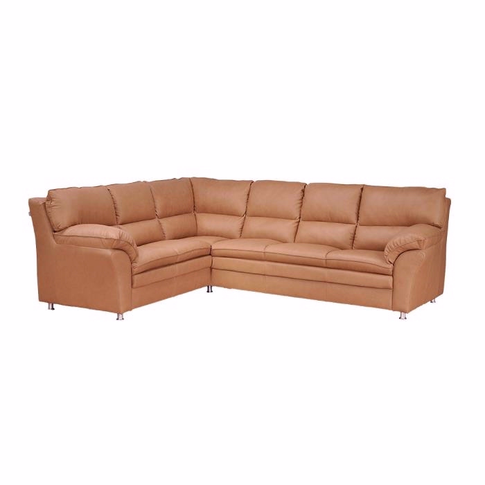 Palma Hjørne Beige Læder Hjort Knudsen Sofa