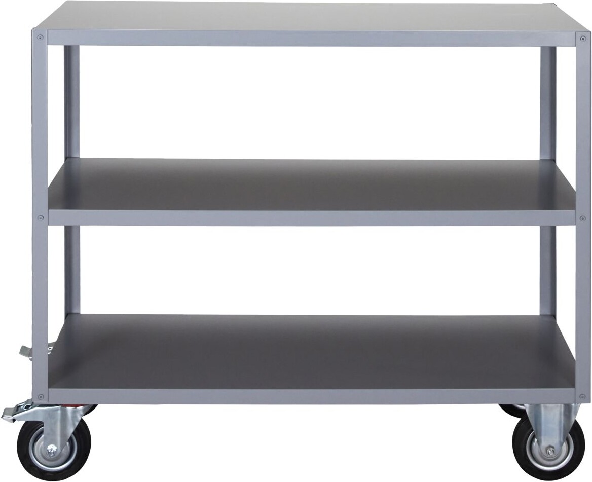 Med Hjul Trolley Stål Grå 101x45x120 House Doctor Reol - 5707644869448
