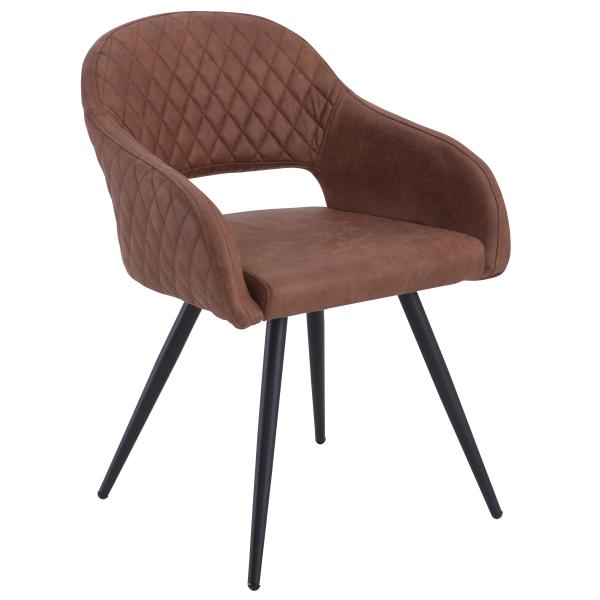 Homeville Ida Suede Brun Spisestol