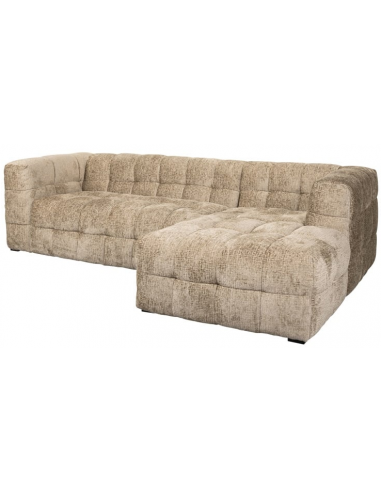Merrol Højrevendt Chaiselong Chenille 257 167 Beige Sofa