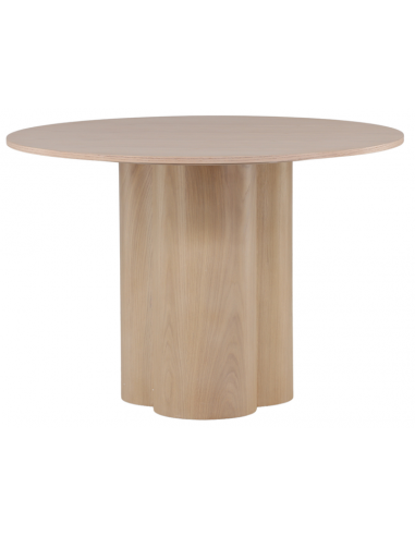 Hvid Oli Mdf Finr H75 Ø110 Pudset Spisebord