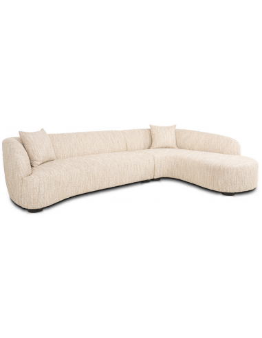 Pandora Højrevendt Chaiselong Boucl Polyester 344 110 170 Beige Sofa