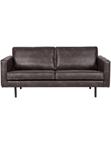 Sort Rodeo Personers Læder B190 Vintage Bepurehome Sofa
