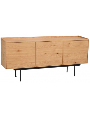 Rowico Brewerton Metal Egetræ Mdf H74 B160 Sort Vild Rowico Home Skænk
