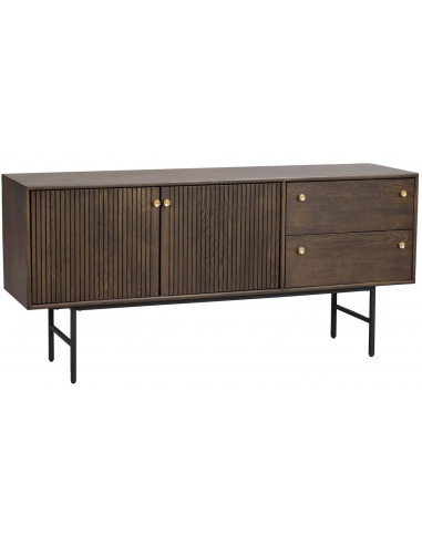Rowico Clearbrook Metal Mdf H75 B160 Sort Brun Rowico Home Skænk