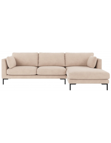 Rowico Corwin Højrevendt Chaiselong Polyester 270 160 Sort Lys Beige Rowico Home Sofa