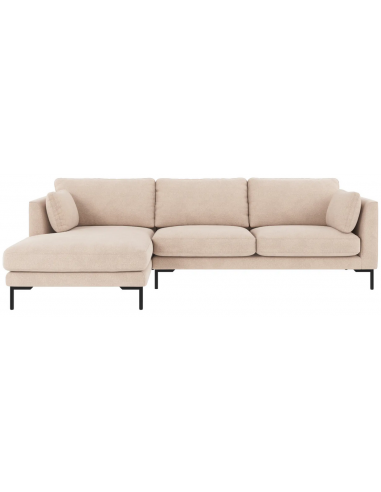 Rowico Corwin Venstrevendt Chaiselong Polyester 270 160 Sort Lys Beige Rowico Home Sofa