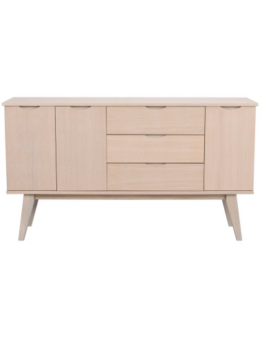 Hvid Rowico Filippa Egetræ Egetræsfinr H85 B150 White Wash Rowico Home Skænk