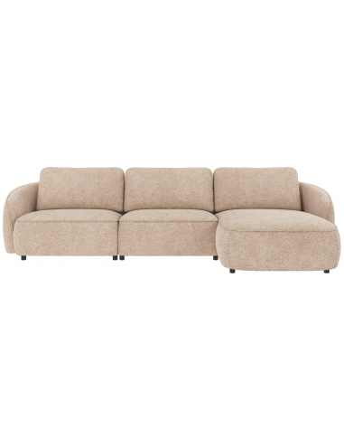 Rowico Norris Højrevendt Chaiselong Polyester 319 162 Sort Lys Beige Rowico Home Sofa