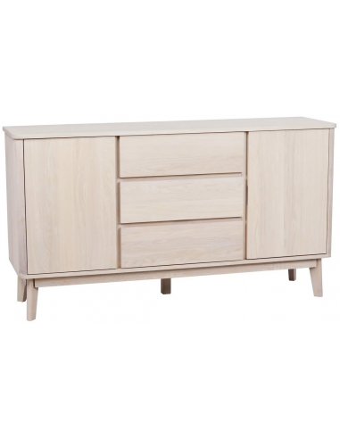 Hvid Rowico Yumi Egetræ Egetræsfinr H84 B152 White Wash Rowico Home Skænk