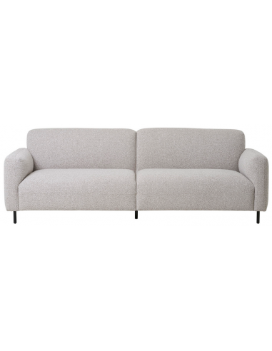 Salva Personers Boucl 228 Sort Lysegrå Sofa