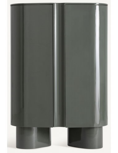 Grøn Saxby Mdf H160 B110 D50 Blank Vical Home Vitrineskab