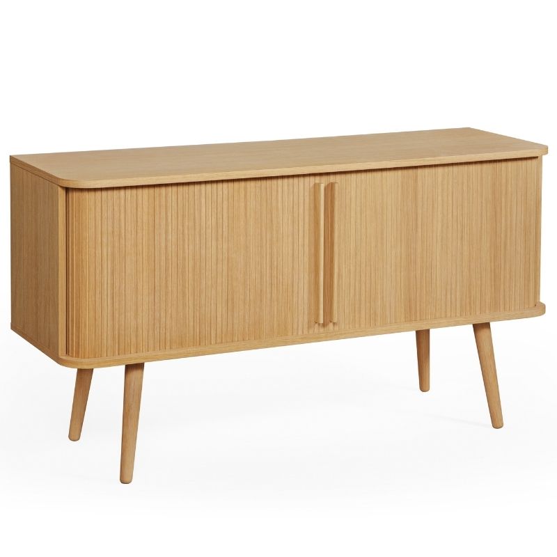 Rove Med Skydelåger 138x45x75 Woodman Skænk - 4744448013067